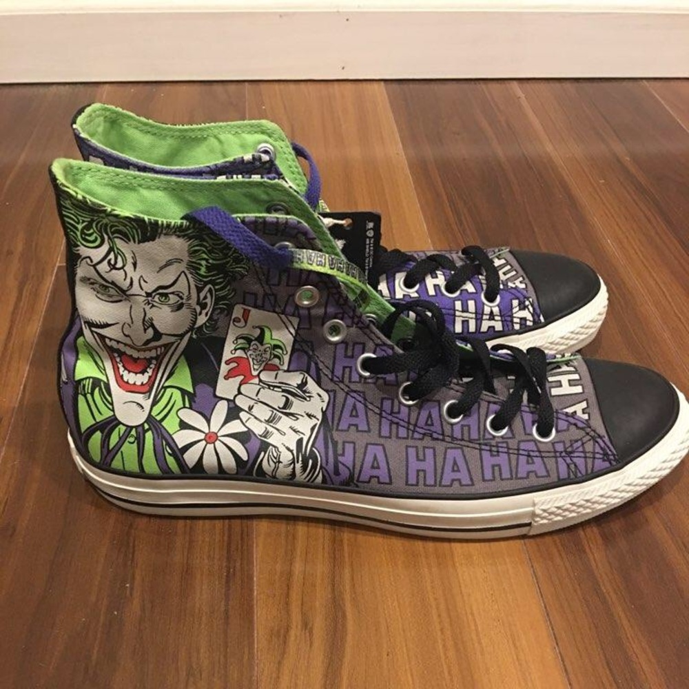 Converse Chuck Taylor All Stars The Joker Edition.